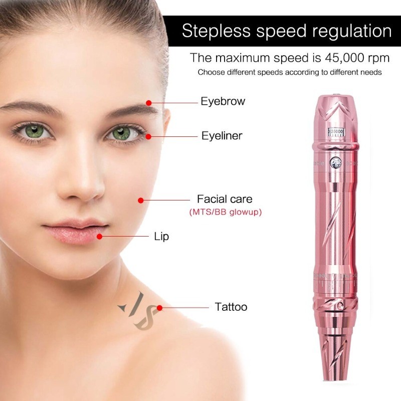M2 Wireless PMU Machine with 2 Battery Permanent Makeup for Eyebrows ...