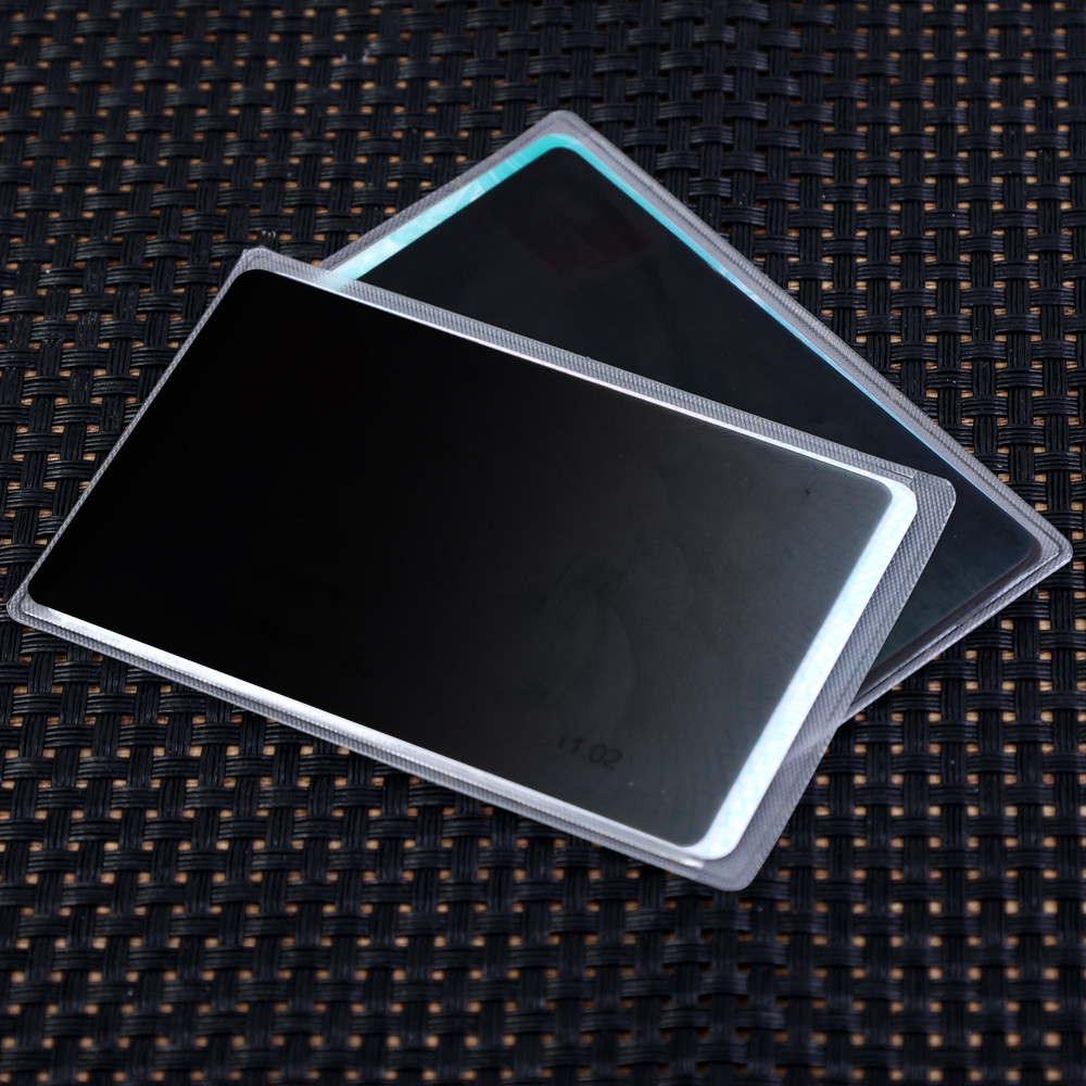 Convenient Reusable PVC Privacy Peep-proof Film Card Cover - PVC ...