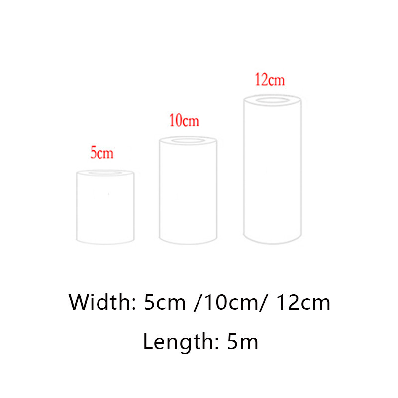 Width 5/10/12cm Length 5m Wood Grain Thickened Wall Sticker Waterproof ...