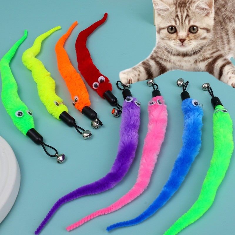 5 Pcs Caterpillar Replacement Head - Big Eye Cat Wand - Cats ...