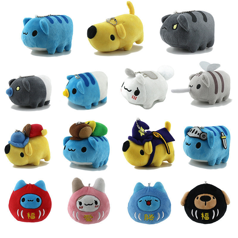 Plush Capoo Bugcat Toy Cartoon Cute Keychain Decorative Gift Bag