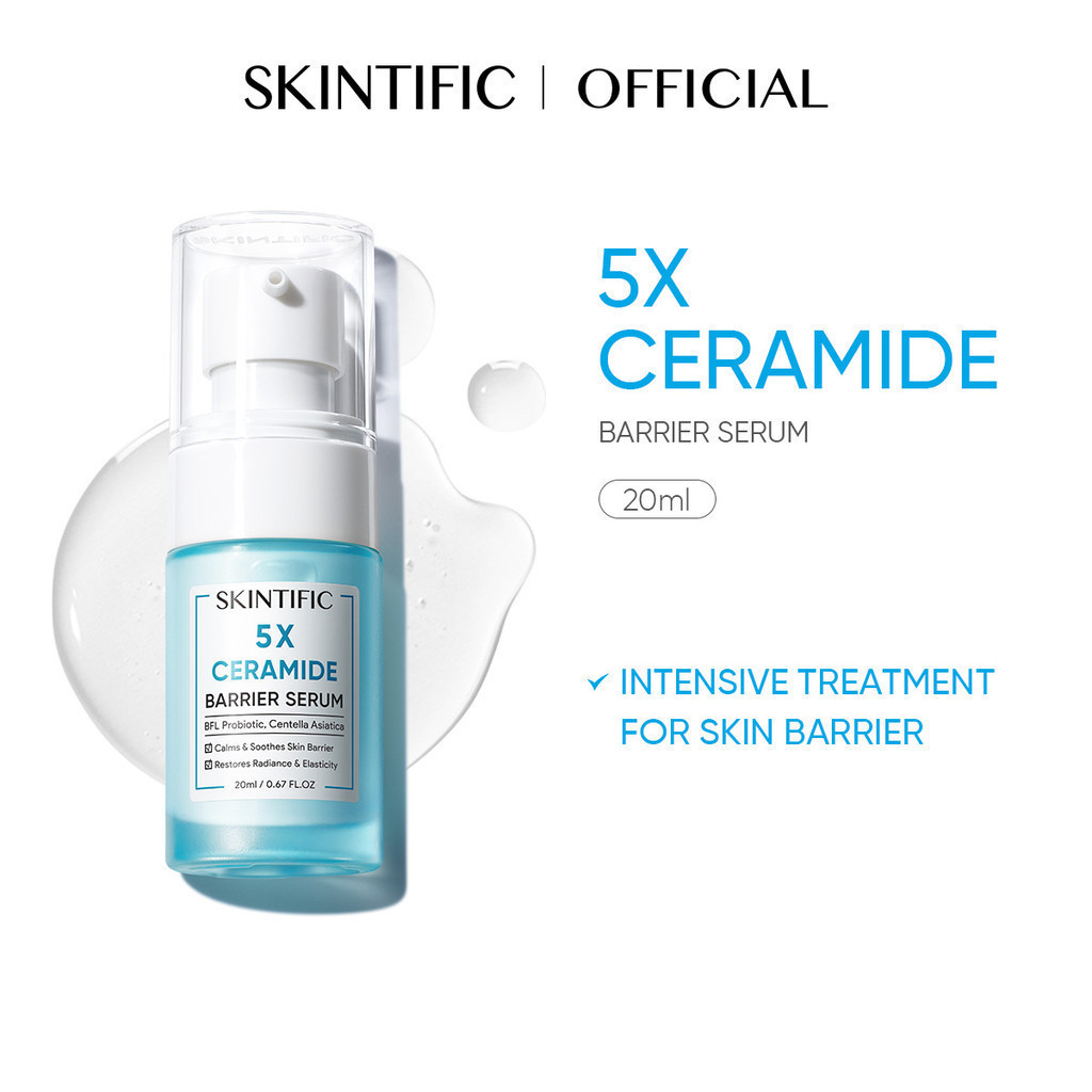 SKINTIFIC 5X Ceramide Skin Barrier Repair Serum Scientific Power ...