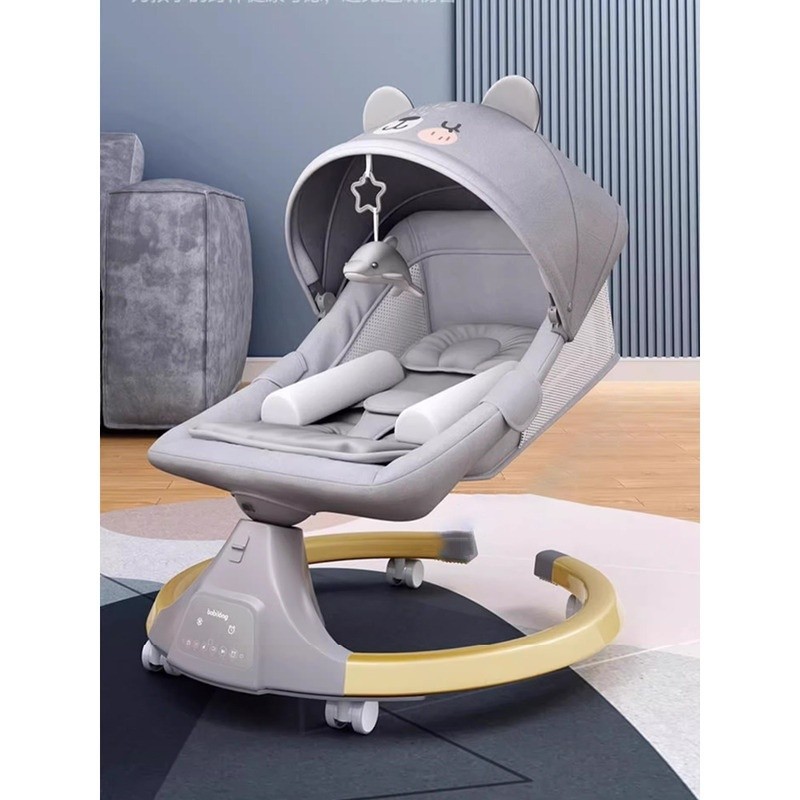 Electric Baby Bouncer Soothing Babies Baby Rocker Soothing Sleep Baby ...