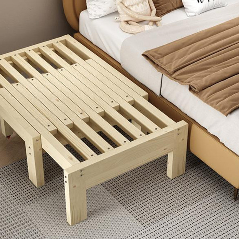 Eco-Friendly Solid Wood Sofa Bed Extendable Bed Pull-Out Bed Small ...