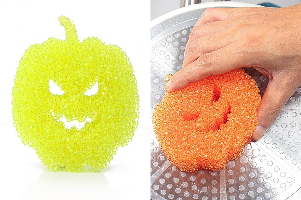 [JU] Holiday Sponge Decorations Multipurpose Sponge Cleaner 3pcs