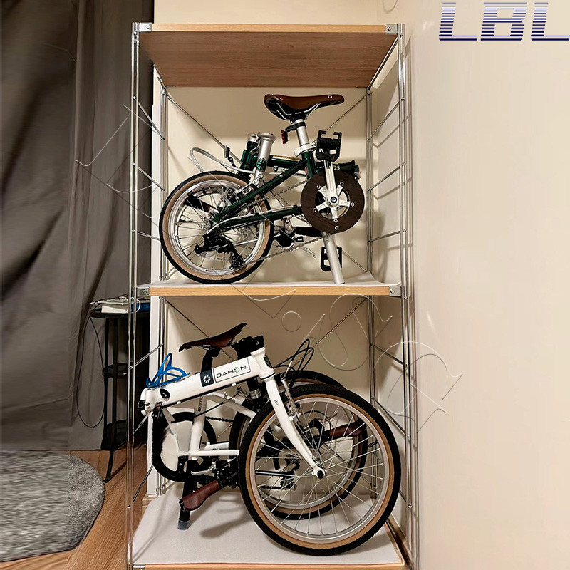 LBL Bicycle Storage Rack Display Cabinet Folding Multi-layer Adjustment ...