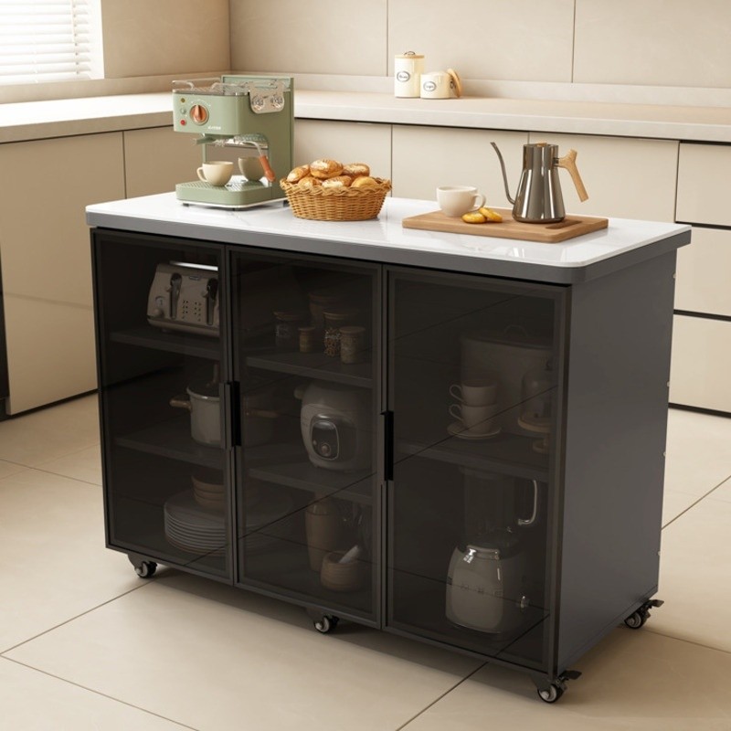 Kitchen Cabinet Storage Cabinet Cupboard Kitchen Cutting Table ...