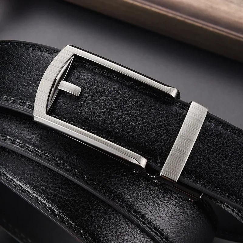 Men's Click Belt Business Luxury Designer Brand Genuine Leather Belts ...