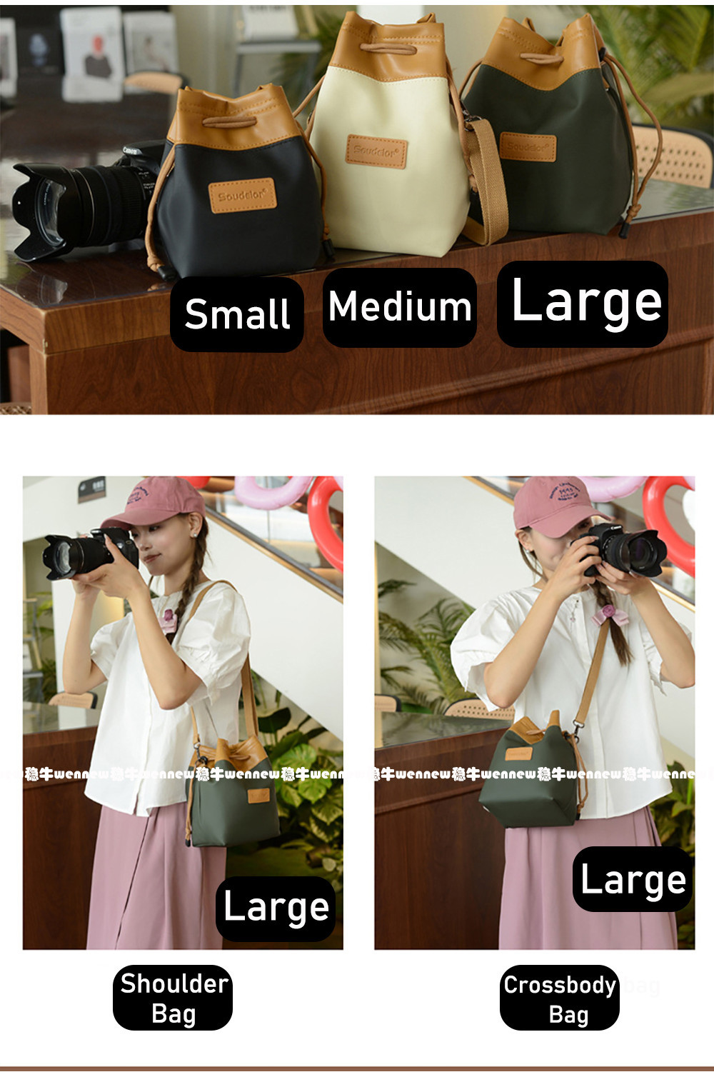 Camera Drawstring Bags Casing for Canon EOS R100 R50 R RP R10 R8 R7 R6 ...