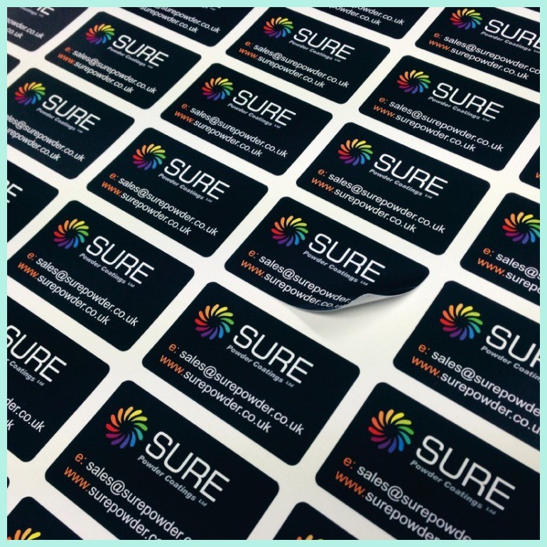 PISO PRINT / WATERPROOF STICKER LABELS / PRODUCT LABELS [ MACHINE CUT ...