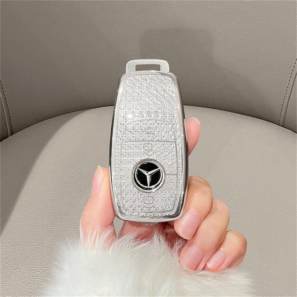 TPU Car Key Case Cover, Fit for Mercedes Benz E C S GLC Class E200 E400 ...