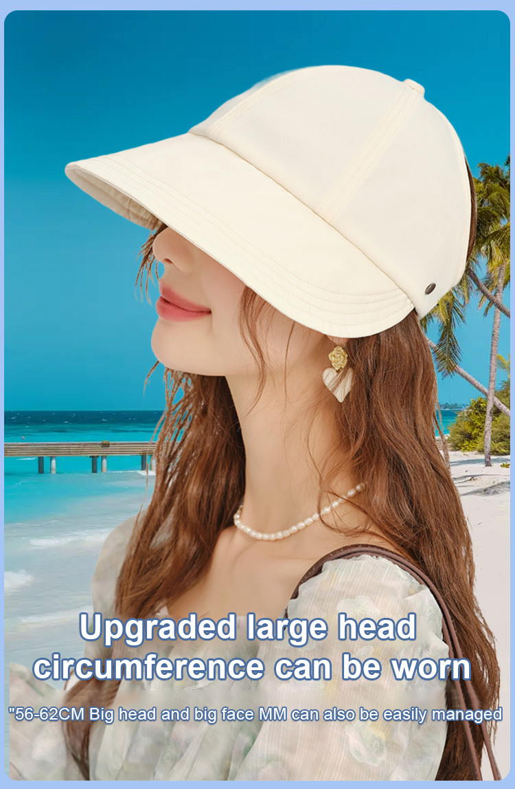 Stylish look sunscreen cap Outdoor cap Comfortable and nonstringy ...