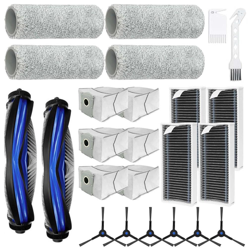 Bac De Nettoyage Pour ECOVACS Pour DEEBOT X8 Pour Omni/X8 Pro Pour Omni/T80 Pour Omni/T80 Pro Pour Omni Robot Aspirateur Mop, Design Multi-compartiments Pour Ranger Et Laver Les Têtes De Brosse