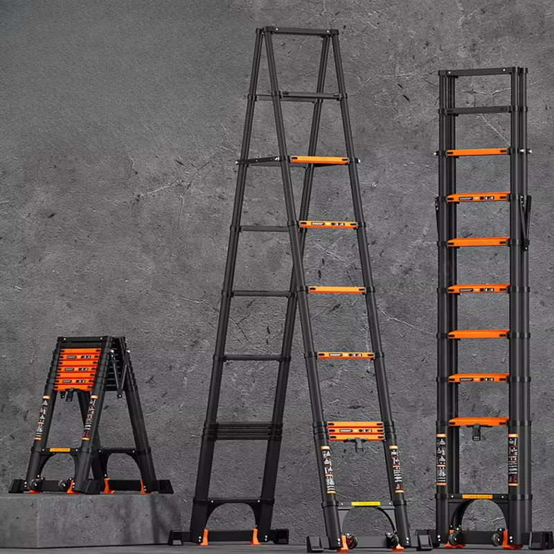 Ladder Foldable Telescopic Ladder Aluminium Ladder Herringbone Ladder ...