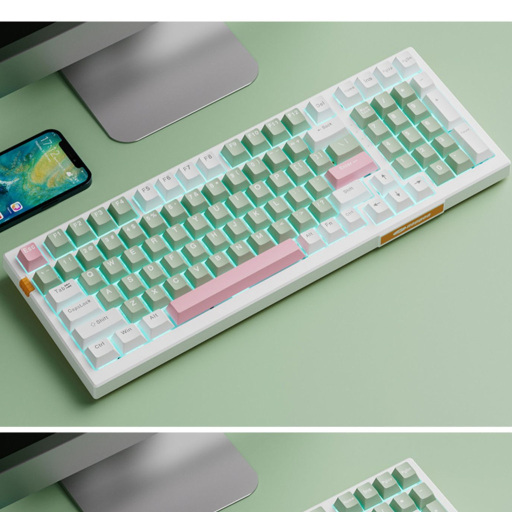 PBT Keyacap Lotus Double Color Mechanical Keyboard Keycaps Fresh ...