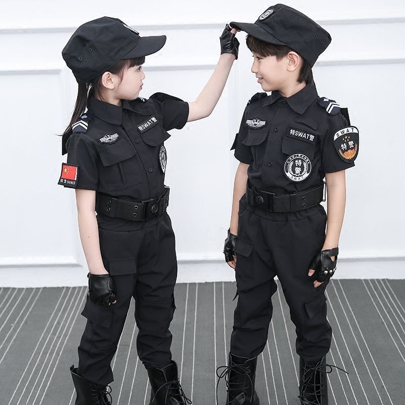 Children's Police Officer Costumes For Boys And Girls, Small Military — free download