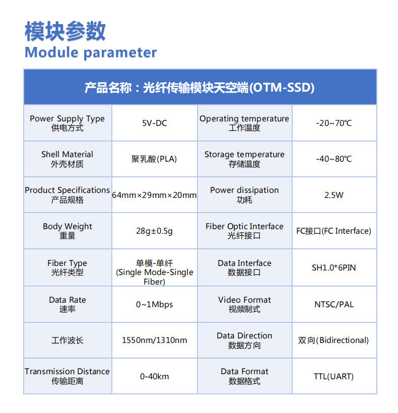Drone Optical Fiber Module ttl Optical End Machine Optical Fiber Port ...