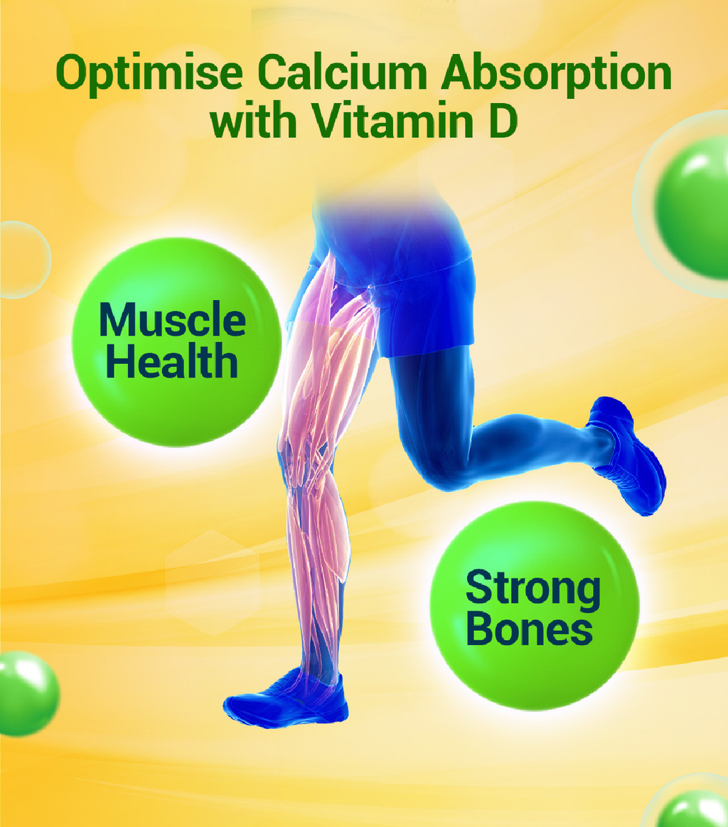 CALTRATE Vitamin D 1000IU Supplement, Optimise Calcium Absorption ...