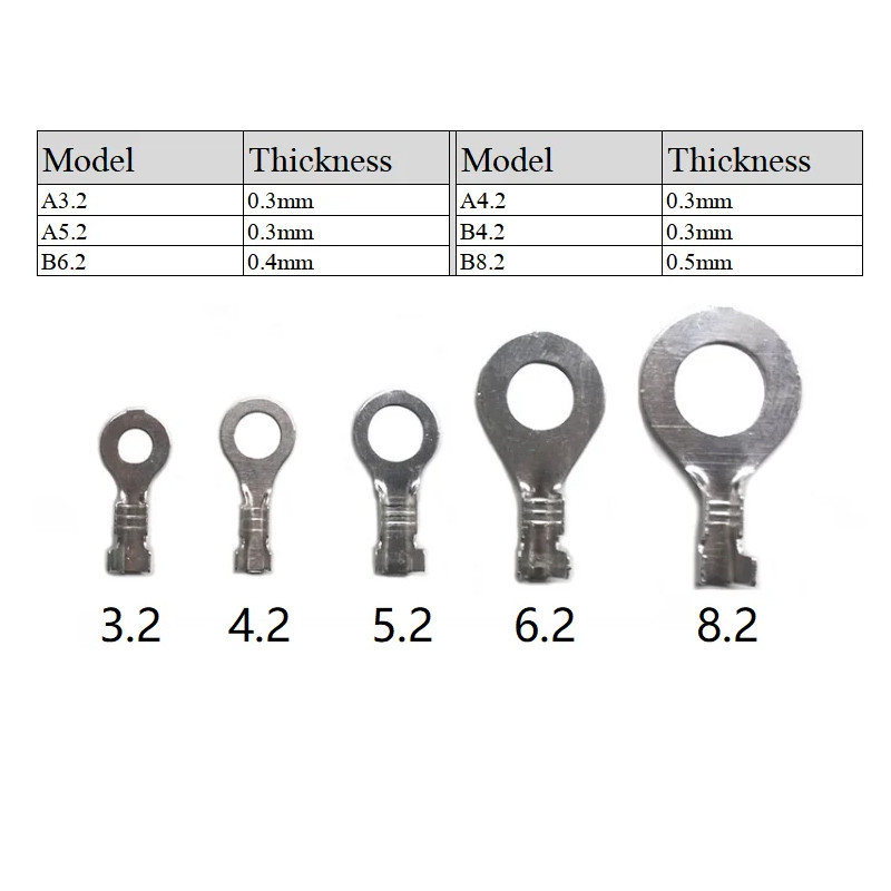 A3.2 A4.2 A5.2 B4.2 B6.2 B8.2 Ring Crimp Terminals Electrical Wire ...