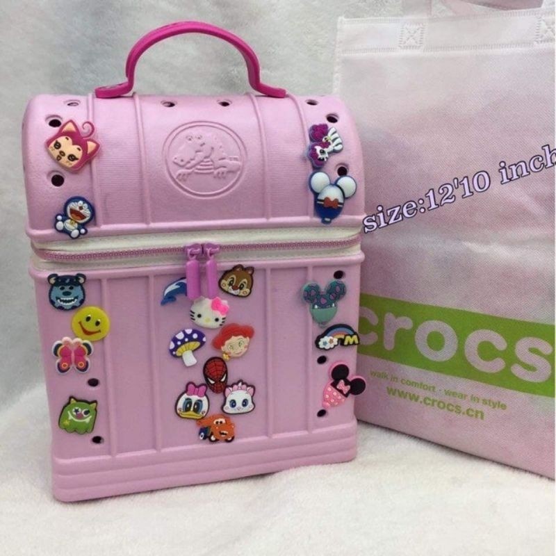 Crocs children s school bag outdoor school bag leisure bag. Shopee Singapore
