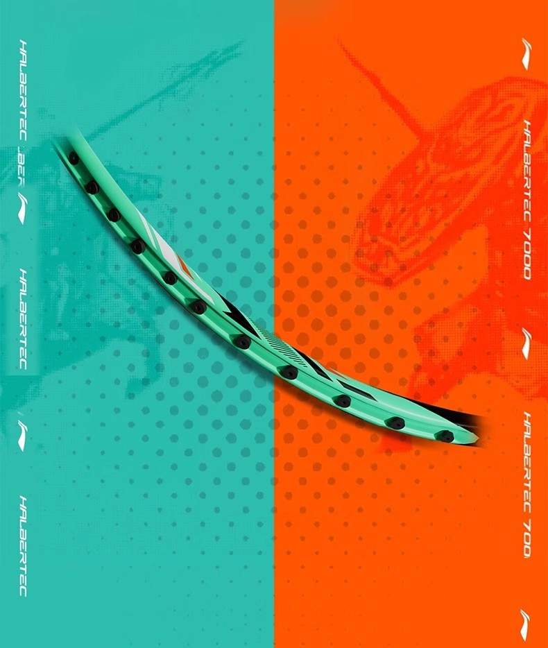 Li Ning HALBERTEC 7000 Halberd 9000 Badminton Racquet Racket Full ...