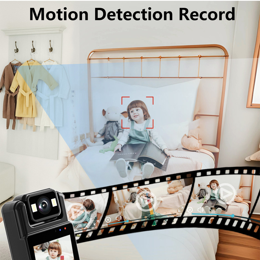 Body WiFi Mini Camera Portable Outdoor Sports DV Mobile Detection