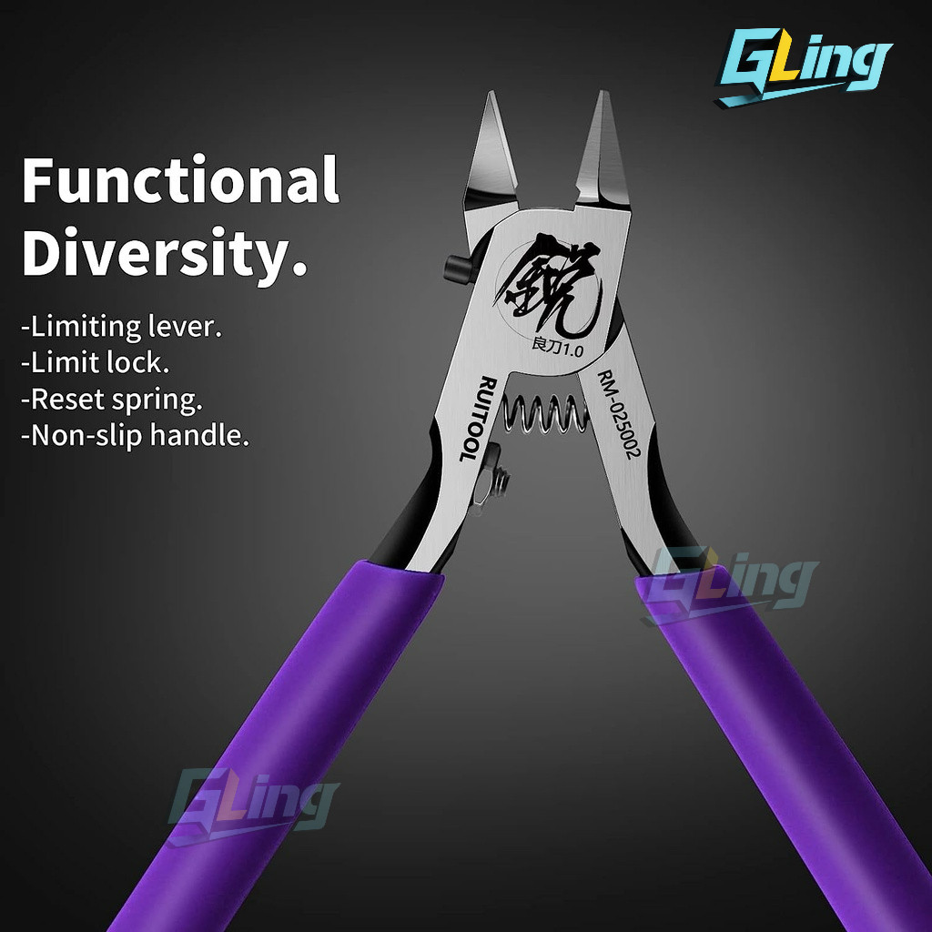 Model Nippers 4.7 Inch Ultra-Thin Single-Edged Gundam Model Building ...