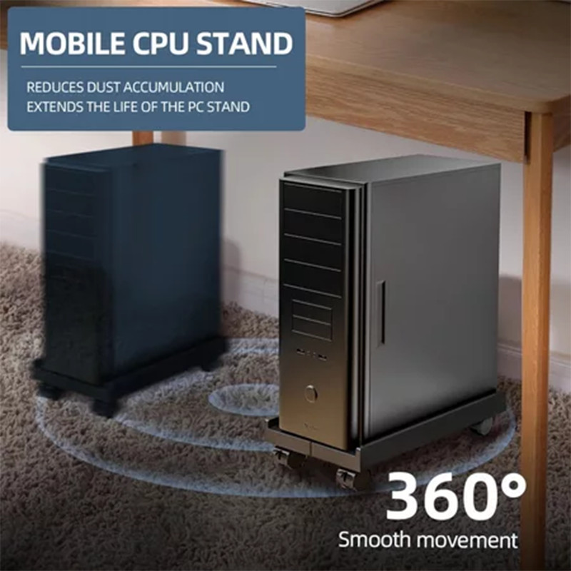 【SG Stock】CPU Stand-Adjustable Cpu Roller Stand With Wheels For ...