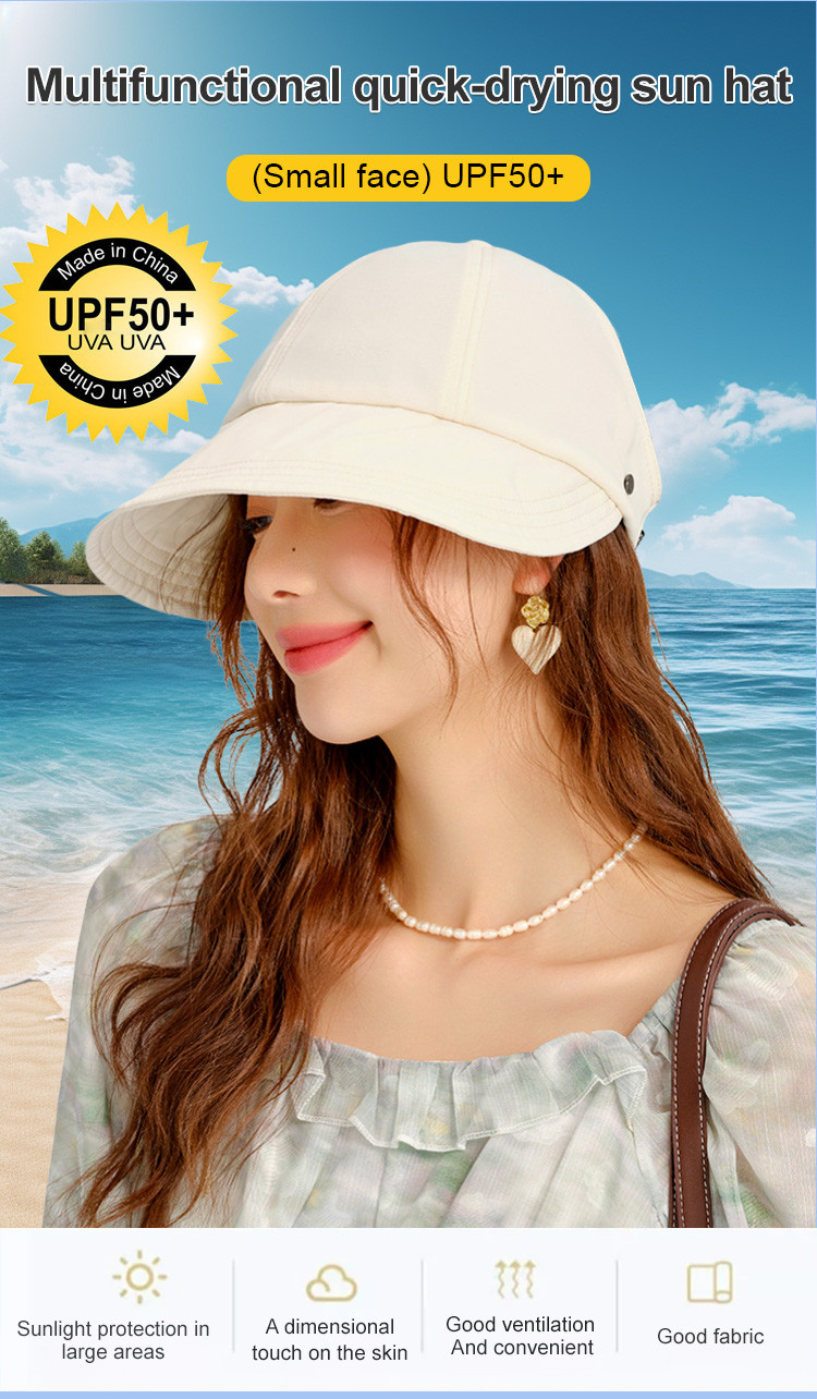 Stylish look sunscreen cap Outdoor cap Comfortable and nonstringy ...