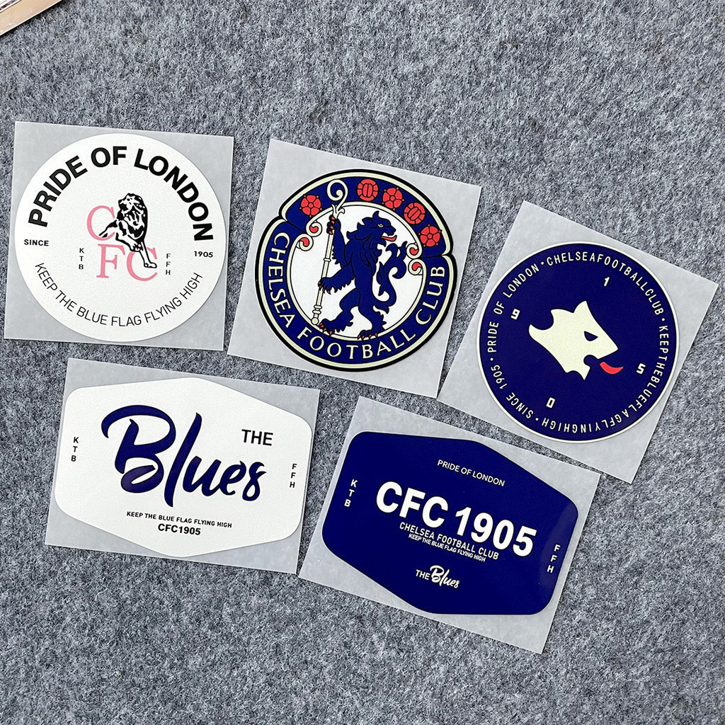 Chelsea Football Club Stickers reative Motor Stickers Car Bumper Laptop ...