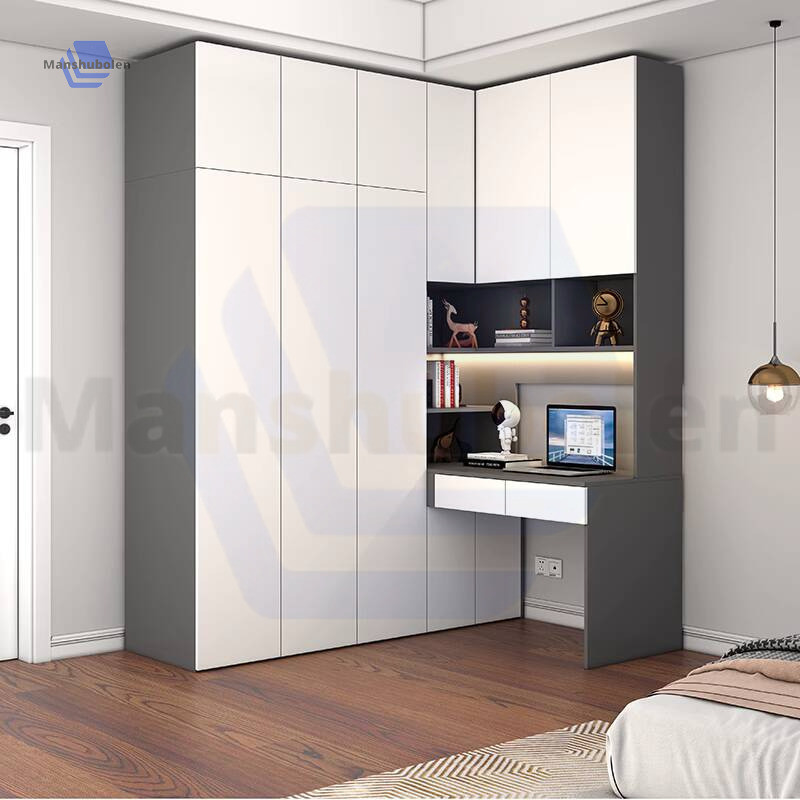 Desk Simple Corner Wardrobe Integrated Computer Modern Children S Study ...
