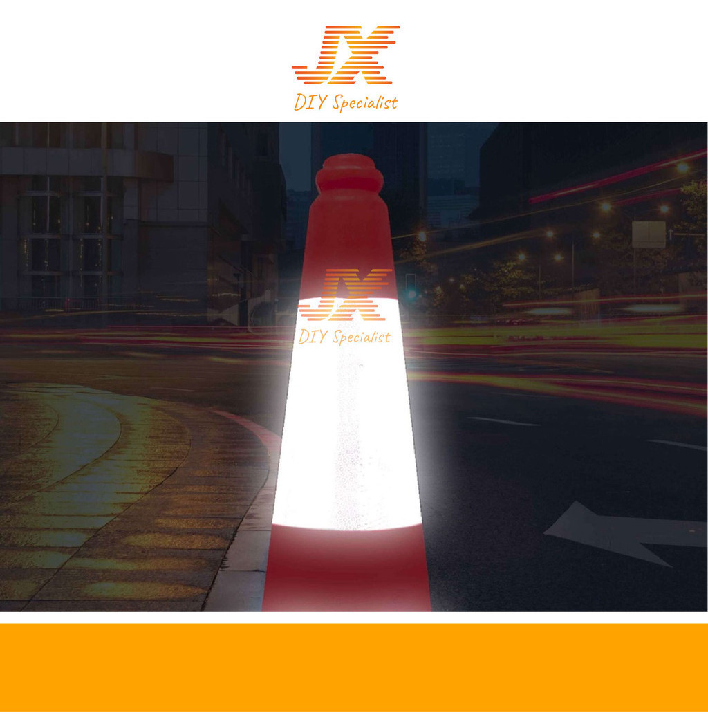PVC Reflective Signal Warning Safety Cone Reflective Line Traffic Cone ...