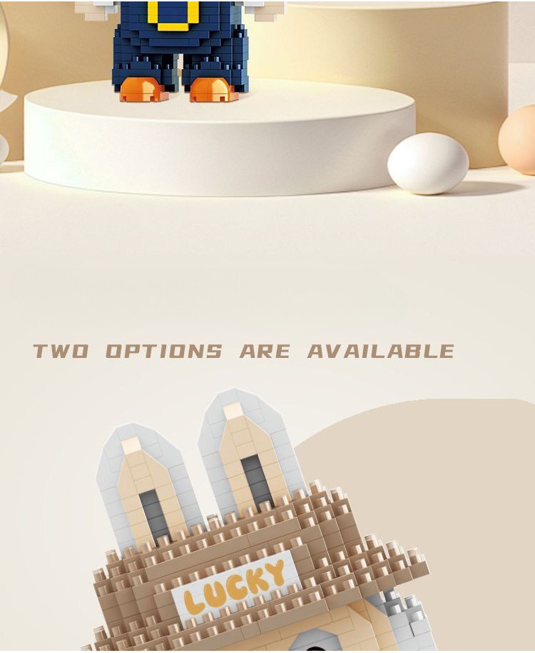 Labubu Building Block Toy Compatible with LEGO Cartoon Figure ...