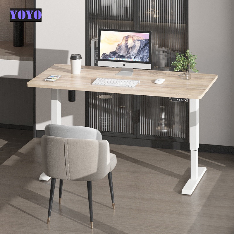 YUA Ergonomic Computer Desk Study Table Electric Lift Table Height ...