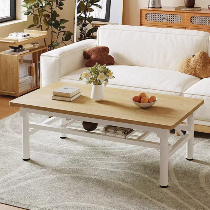 Coffee Table Living Room Home Rectangular Low Table Outdoor Rental ...