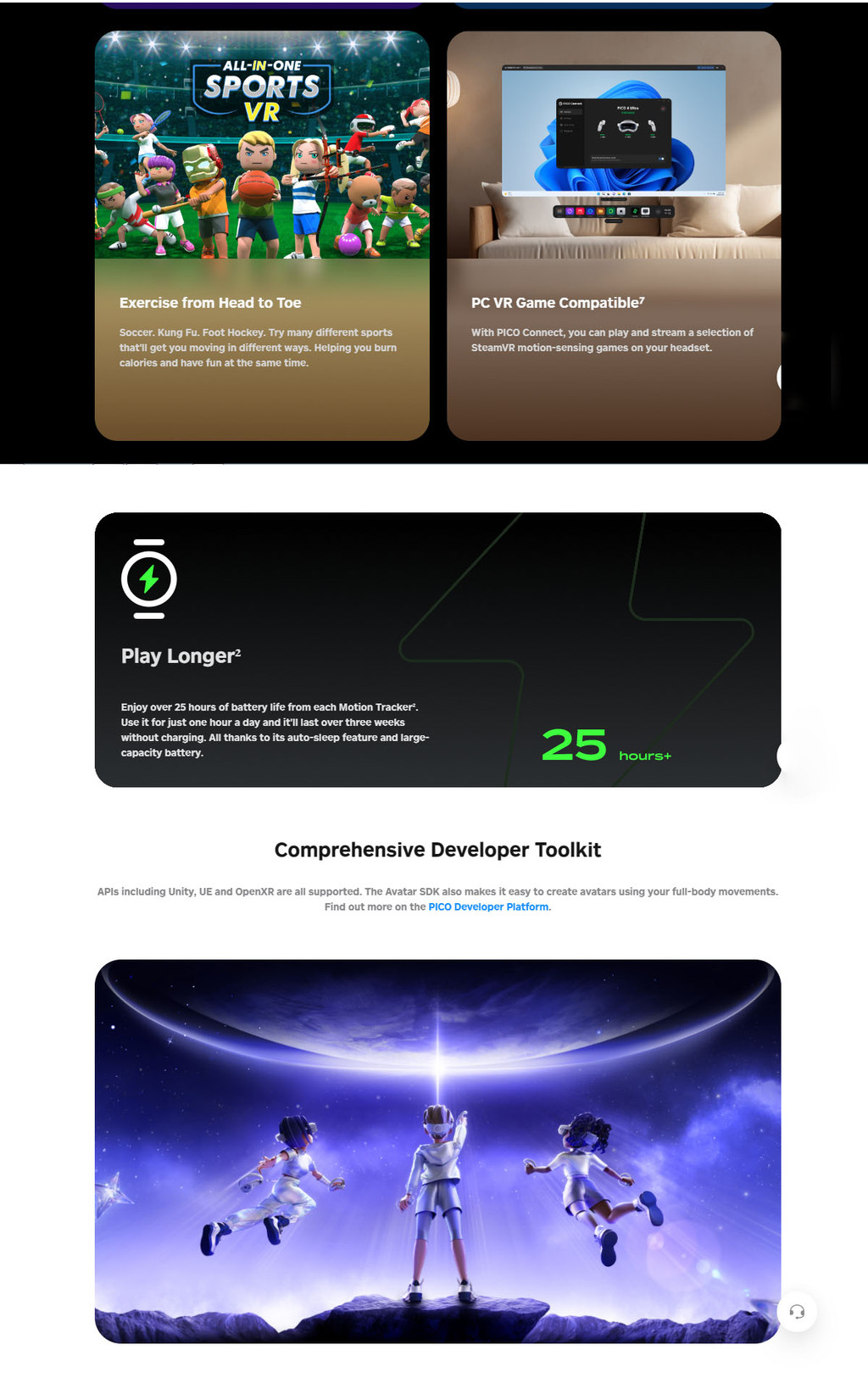 Unity Openxr Pico Vr Unity Pico Motion Tracker Multi-modal AI