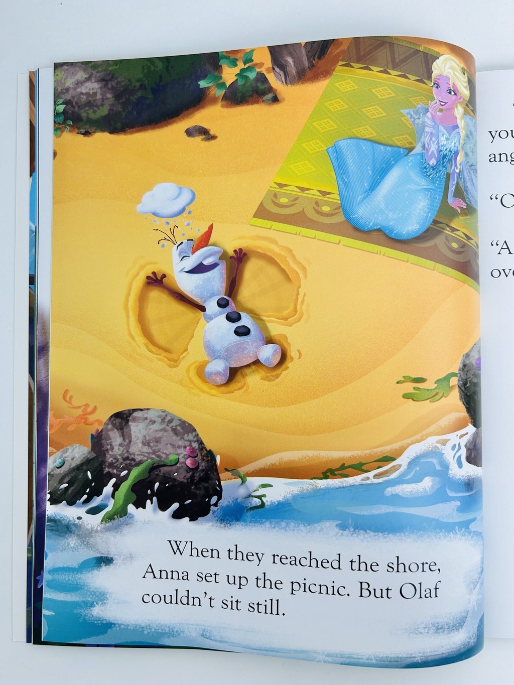 Disney Frozen Olaf's Perfect Summer Day Picture Story Book For Kids To ...