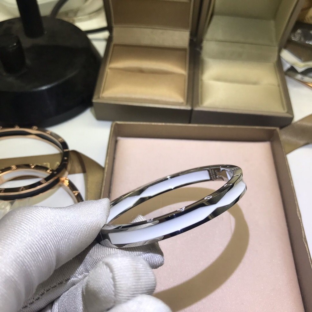 BVLGARI Bracelet For Men And Women Couple Bracelet Rose Gold Accessories Simple Fashion Internet Celebrity Korean Versio Shopee Singapore