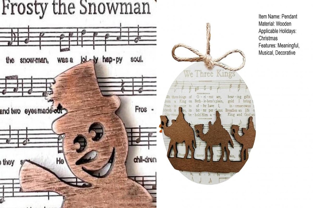 Christmas Nativity Decorations Nativity Art Ornaments Musical Nativity