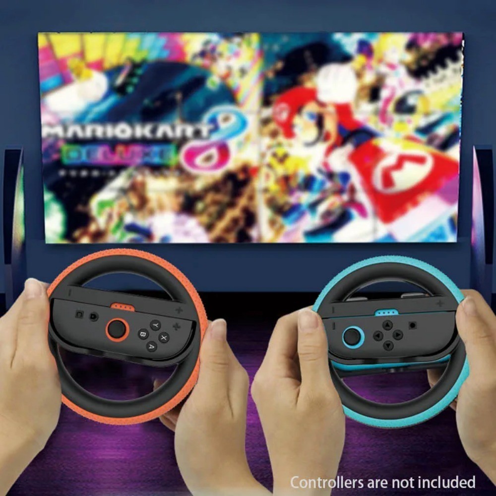 2PCS Steering Wheel for Nintendo Switch 2 Joy Con Controller Switch ...
