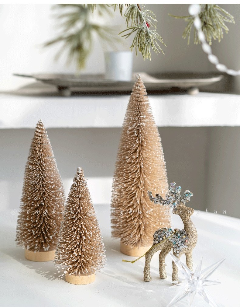 Christmas Decoration Mini Christmas Tree Desktop Atmosphere Ornaments
