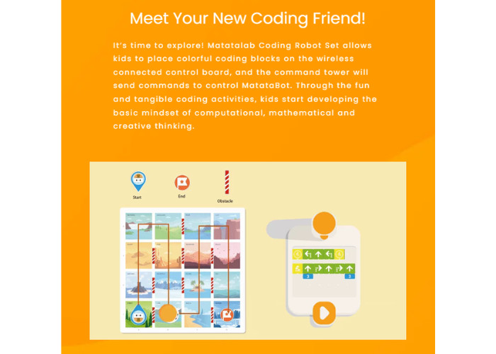 Matatalab Coding Set Hands-on Coding Toy Screenless for Ages 4+ Coding ...