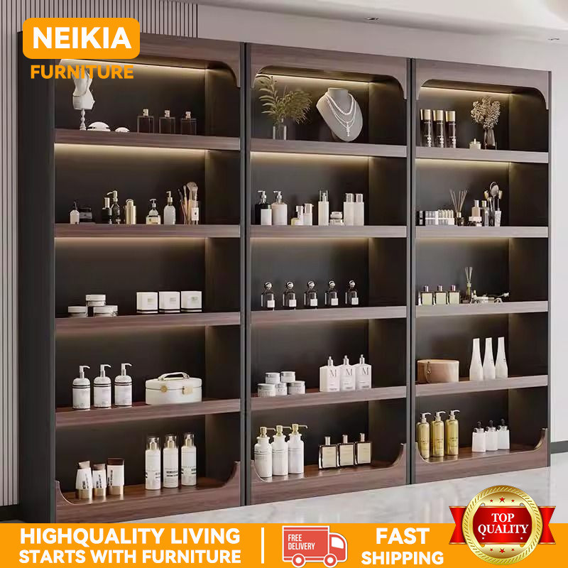 Multi-layer Detachable Shelving Unit Wooden Strong Load-bearing Display ...