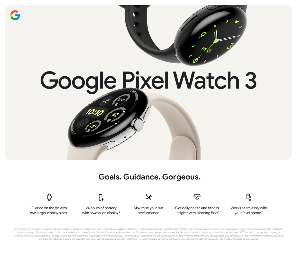 Google Pixel Watch Shopee Singapore