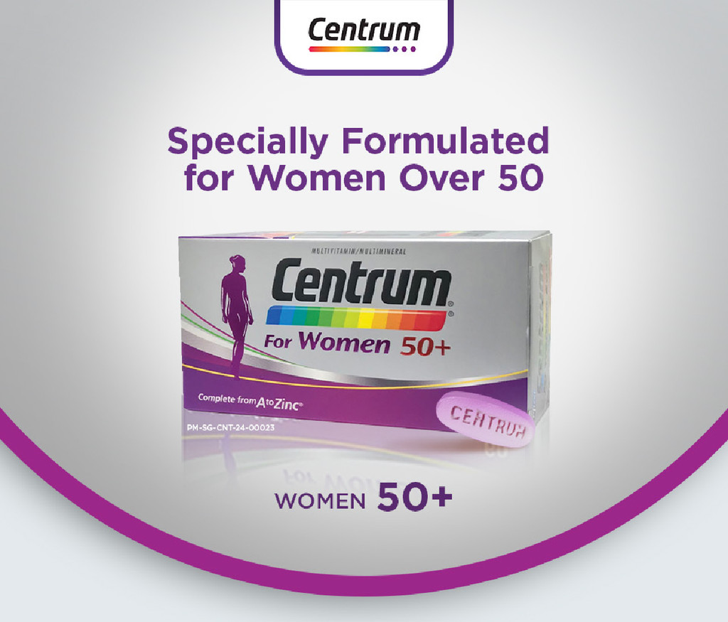 CENTRUM Multivitamin Supplement for Women 50+, Menopause, Immunity ...