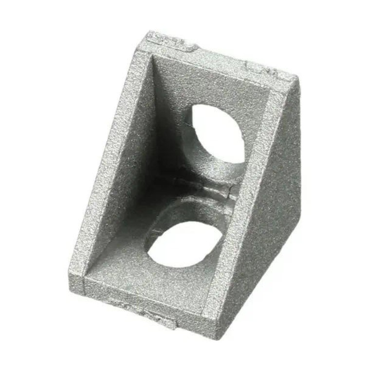10 Pièces Supports Angle en Aluum 30x30 Équerres Intérieures en Alliage de Zinc, Connecteurs L