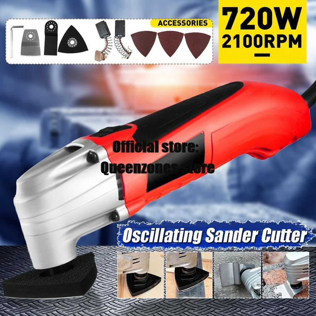 720W Multifunction Tool Oscillating Multi-Tools Variable Speed ...