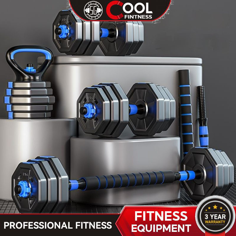 Dumbbell Barbell Octagonal Kettlebell set 20-80KG Combination Fiess ...