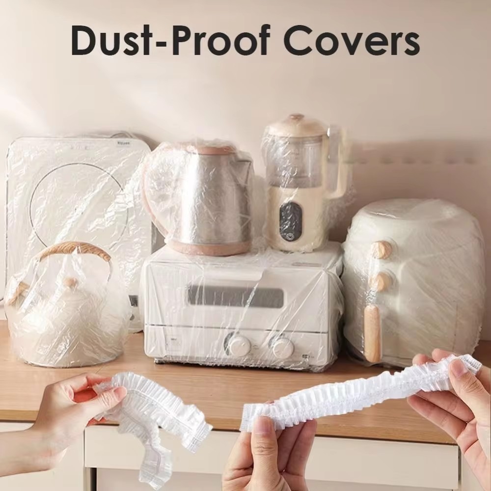 50PCS Waterproof Dustproof Dust Cover Thicken Disposable Household