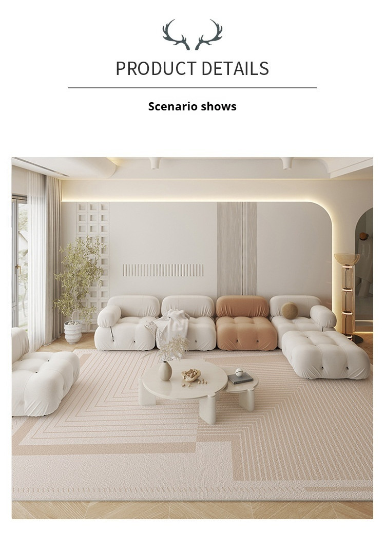 【SG Seller】StorageWorks Minimalist Crystal Velvet Carpet - Floor Mat ...